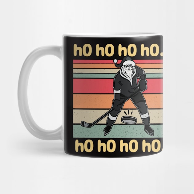 Vintage Ho Ho Ho Hockey by thexsurgent